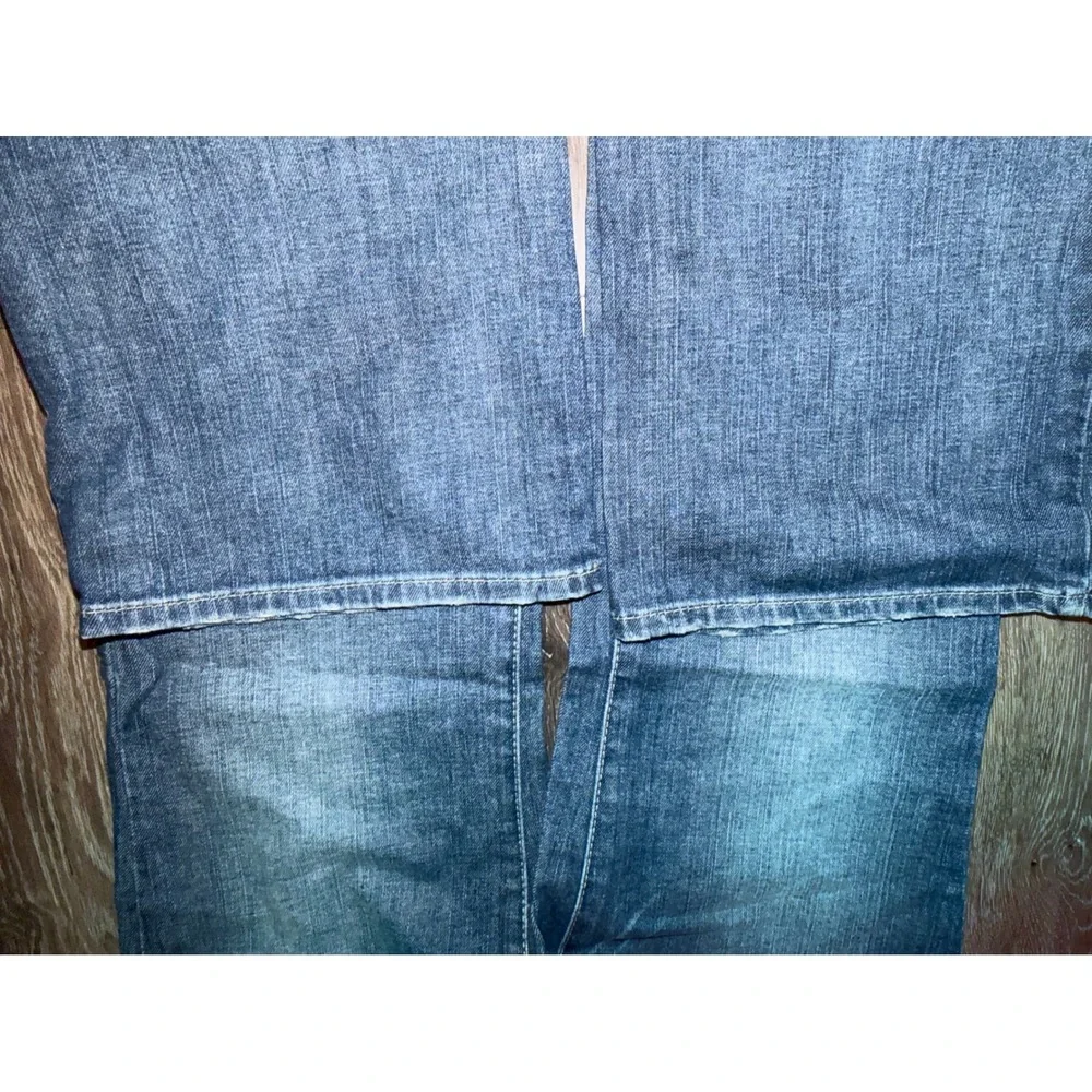 Guess Daredevil Bootcut Blue Medium Wash Denim Jeans‎ Flare Leg 30 Y2K